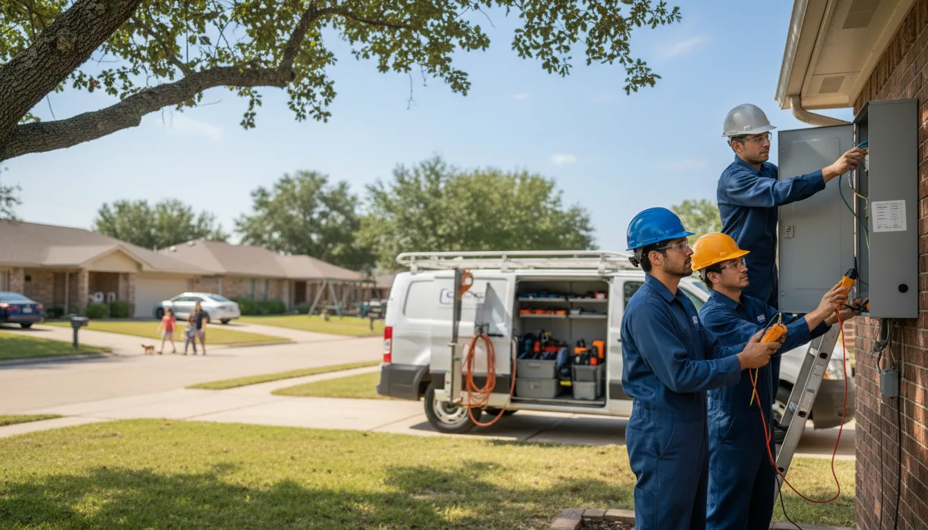 Certified electrician providing emergency electrical services in Park Hall, MD
